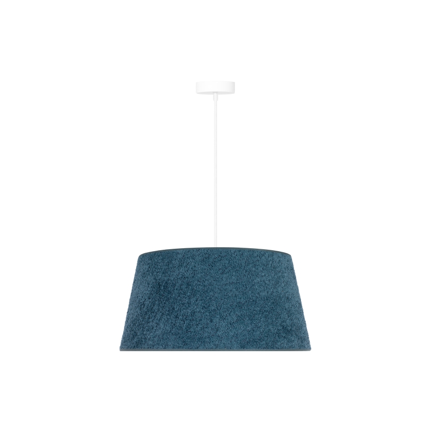 Duolla - Lámpara colgante BOUCLE 1xE27/15W/230V diá. 50 cm turquesa