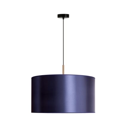 Duolla - Lámpara colgante CANNES 1xE27/15W/230V diá. 45 cm azul/cobre