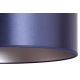 Duolla - Lámpara colgante CANNES 1xE27/15W/230V diá. 45 cm azul/plata