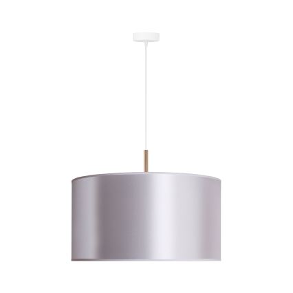 Duolla - Lámpara colgante CANNES 1xE27/15W/230V diá. 45 cm plata/cobre