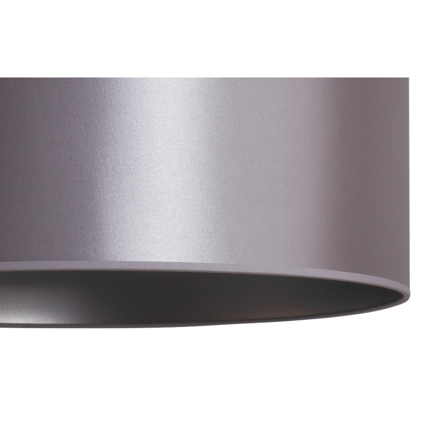 Duolla - Lámpara colgante CANNES 1xE27/15W/230V diá. 45 cm plata
