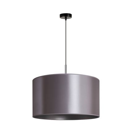 Duolla - Lámpara colgante CANNES 1xE27/15W/230V diá. 45 cm plata