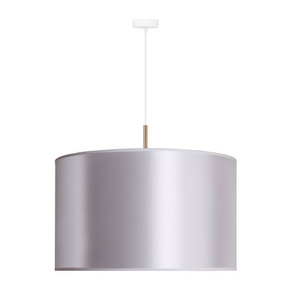 Duolla - Lámpara colgante CANNES 1xE27/15W/230V diá. 50 cm plata/cobre