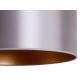 Duolla - Lámpara colgante CANNES 1xE27/15W/230V diá. 50 cm plata/cobre