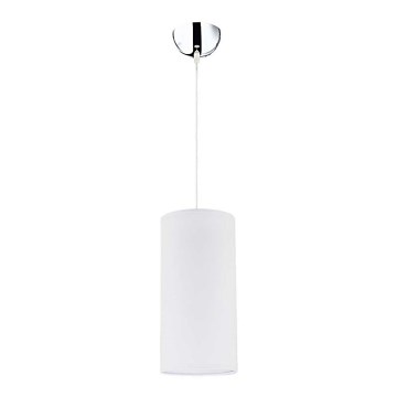 Duolla - Lámpara colgante CIGAR 1xE27/40W/230V diá. 15 cm blanco