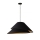 Duolla - Lámpara colgante COCO 1xE27/40W/230V diá. 50 cm negro