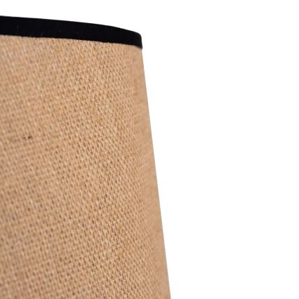 Duolla - Lámpara colgante CONE 1xE27/15W/230V diá. 40 cm marrón/negro