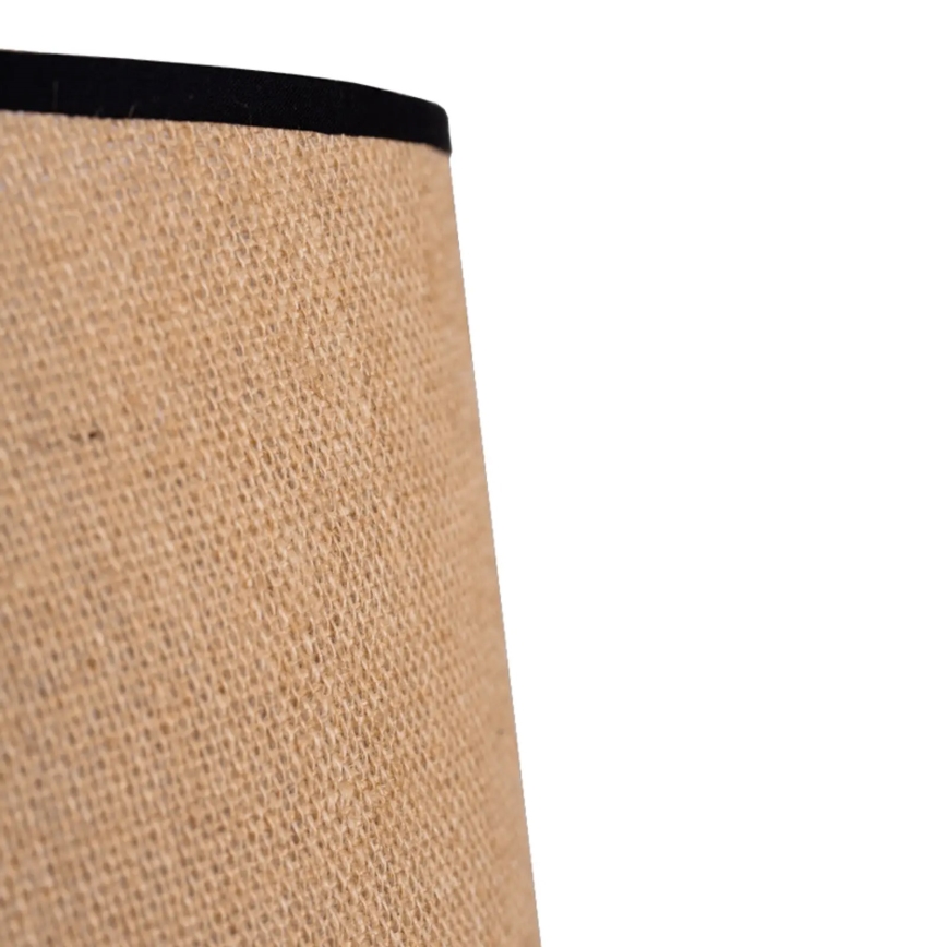 Duolla - Lámpara colgante CONE 1xE27/15W/230V diá. 40 cm marrón/negro