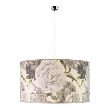 Duolla - Lámpara colgante CONSTANCE 1xE27/40W/230V diá. 45 cm gris