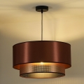 Duolla - Lámpara colgante COPPER SHINY 1xE27/15W/230V diá. 45 cm cobre