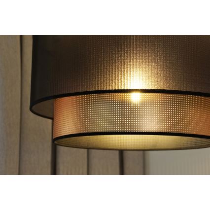 Duolla - Lámpara colgante COPPER SHINY 1xE27/15W/230V diá. 45 cm marrón/cobre