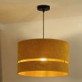 Duolla - Lámpara colgante DOUBLE 1xE27/15W/230V diá. 40 cm naranja
