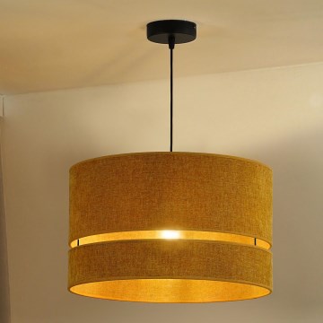 Duolla - Lámpara colgante DOUBLE 1xE27/15W/230V diá. 40 cm naranja