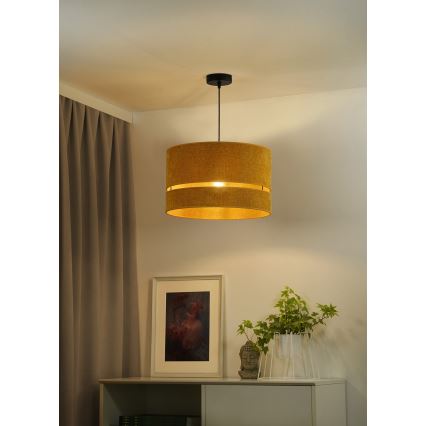 Duolla - Lámpara colgante DOUBLE 1xE27/15W/230V diá. 40 cm naranja