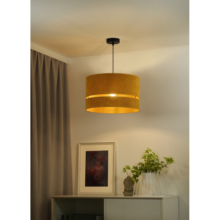 Duolla - Lámpara colgante DOUBLE 1xE27/15W/230V diá. 40 cm naranja
