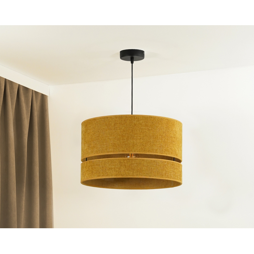 Duolla - Lámpara colgante DOUBLE 1xE27/15W/230V diá. 40 cm naranja