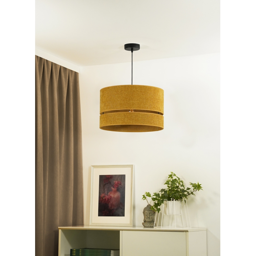 Duolla - Lámpara colgante DOUBLE 1xE27/15W/230V diá. 40 cm naranja