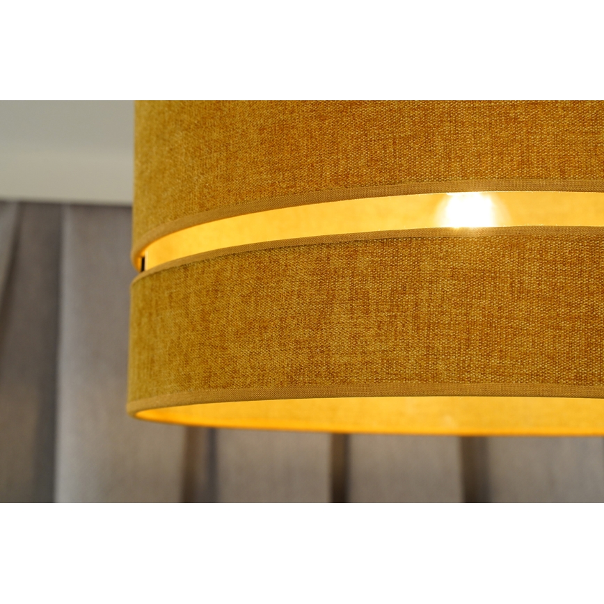 Duolla - Lámpara colgante DOUBLE 1xE27/15W/230V diá. 40 cm naranja