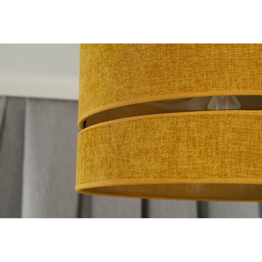 Duolla - Lámpara colgante DOUBLE 1xE27/15W/230V diá. 40 cm naranja