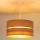 Duolla - Lámpara colgante DUO 1xE27/15W/230V diá. 40 cm beige