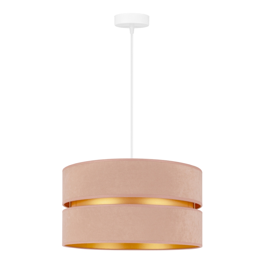 Duolla - Lámpara colgante DUO 1xE27/15W/230V diá. 40 cm beige