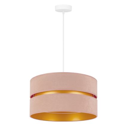 Duolla - Lámpara colgante DUO 1xE27/15W/230V diá. 40 cm beige