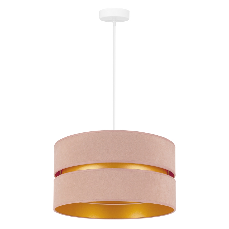 Duolla - Lámpara colgante DUO 1xE27/15W/230V diá. 40 cm beige