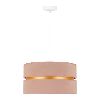 Duolla - Lámpara colgante DUO 1xE27/15W/230V diá. 40 cm beige