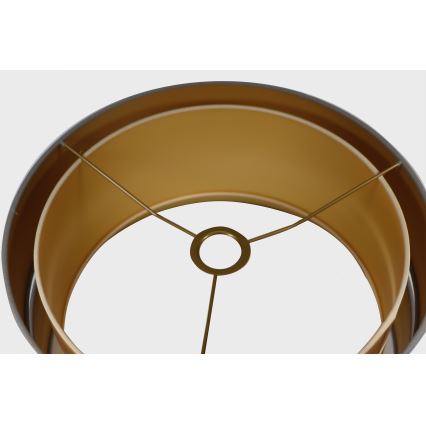 Duolla - Lámpara colgante DUO 1xE27/15W/230V diá. 40 cm gris