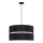 Duolla - Lámpara colgante DUO 1xE27/15W/230V diá. 40 cm negro/blanco