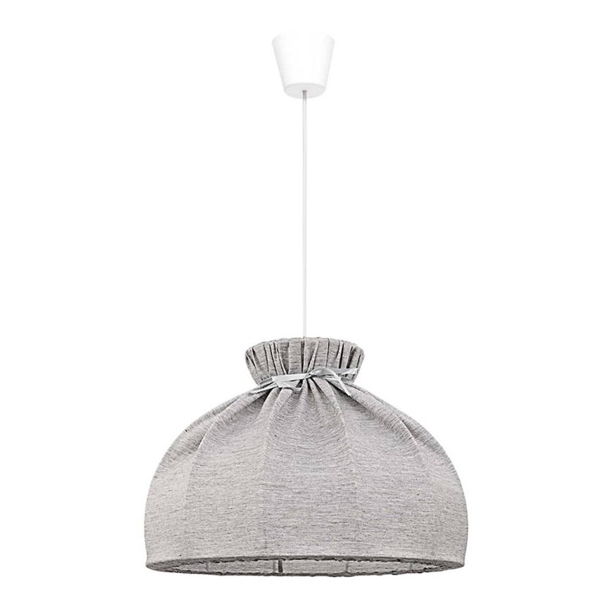 Duolla - Lámpara colgante ECO 1xE27/40W/230V diá. 38 cm gris