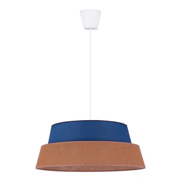 Duolla - Lámpara colgante GALAXY 1xE27/40W/230V diá. 50 cm azul