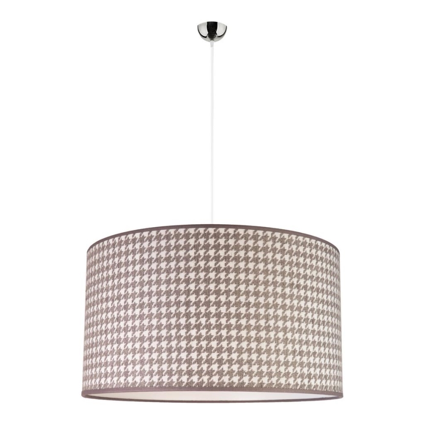 Duolla - Lámpara colgante KENT 1xE27/40W/230V diá. 45 cm gris