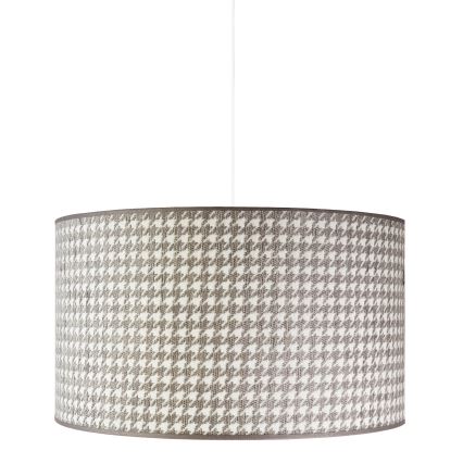 Duolla - Lámpara colgante KENT 1xE27/40W/230V diá. 45 cm gris