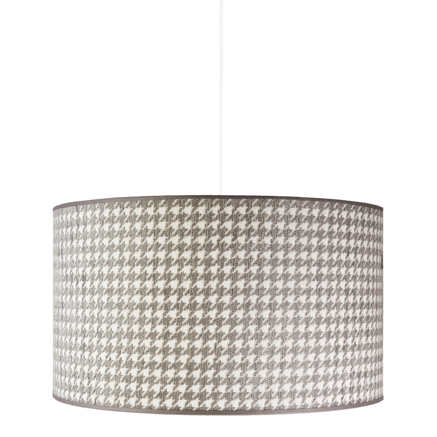 Duolla - Lámpara colgante KENT 1xE27/40W/230V diá. 45 cm gris