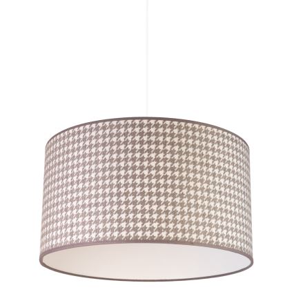 Duolla - Lámpara colgante KENT 1xE27/40W/230V diá. 45 cm gris