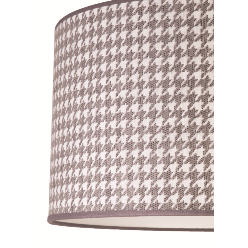 Duolla - Lámpara colgante KENT 1xE27/40W/230V diá. 45 cm gris
