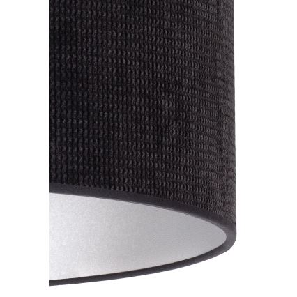 Duolla - Lámpara colgante LYON 1xE27/15W/230V diá. 40 cm negro
