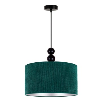 Duolla - Lámpara colgante LYON 1xE27/15W/230V diá. 40 cm verde