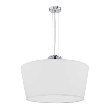 Duolla - Lámpara colgante OPERA 3xE14/40W/230V diá. 55 cm blanco