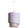 Duolla - Lámpara colgante PARIS 1xE27/15W/230V diá. 40 cm blanco/beige