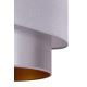 Duolla - Lámpara colgante PARIS 1xE27/15W/230V diá. 40 cm plata/dorado