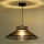 Duolla - Lámpara colgante RIO SHINY 1xE27/15W/230V diá. 45 cm negro/cobre