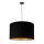 Duolla - Lámpara colgante ROLLER 1xE27/40W/230V diá. 45 cm negro