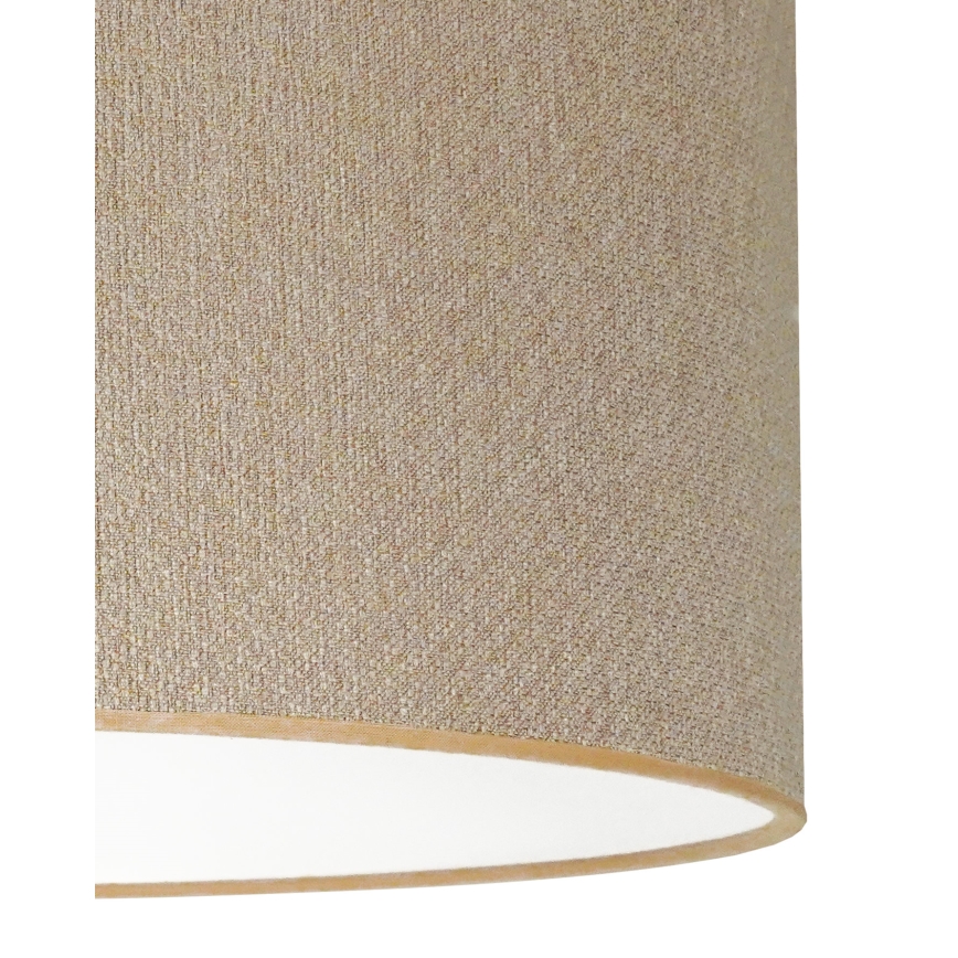 Duolla - Lámpara colgante ROLLER ECO RECYCLING 1xE27/15W/230V diá. 45 cm color crema
