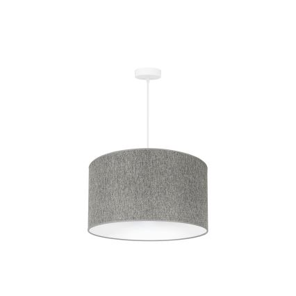 Duolla - Lámpara colgante ROLLER ECO RECYCLING 1xE27/15W/230V diá. 45 cm gris