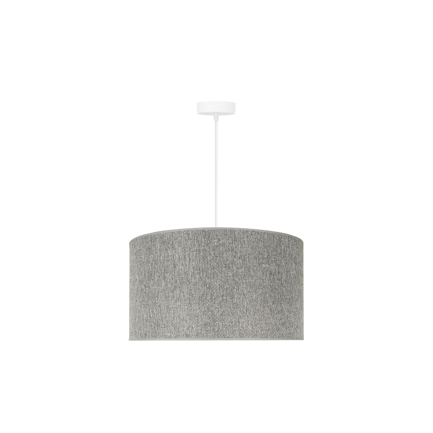 Duolla - Lámpara colgante ROLLER ECO RECYCLING 1xE27/15W/230V diá. 45 cm gris