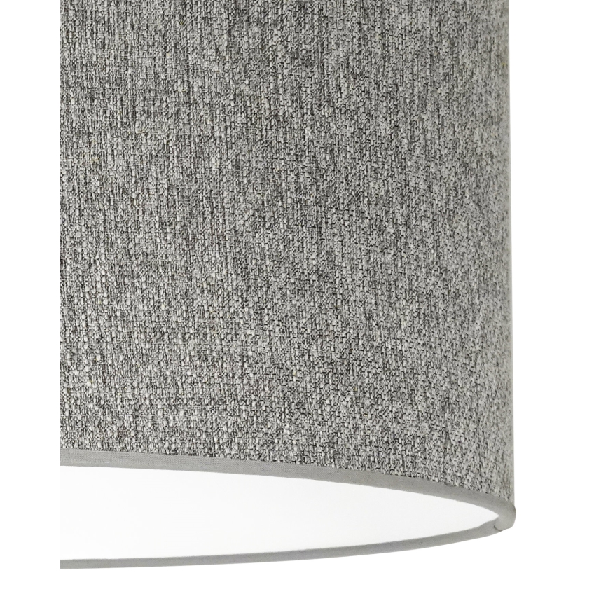 Duolla - Lámpara colgante ROLLER ECO RECYCLING 1xE27/15W/230V diá. 45 cm gris