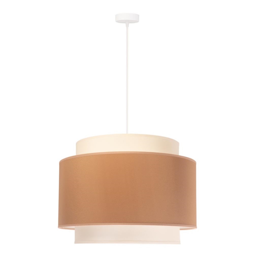 Duolla - Lámpara colgante SOHO 1xE27/40W/230V diá. 40 cm beige/color crema