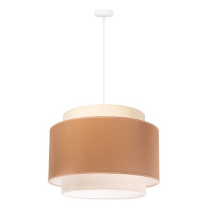 Duolla - Lámpara colgante SOHO 1xE27/40W/230V diá. 40 cm beige/color crema